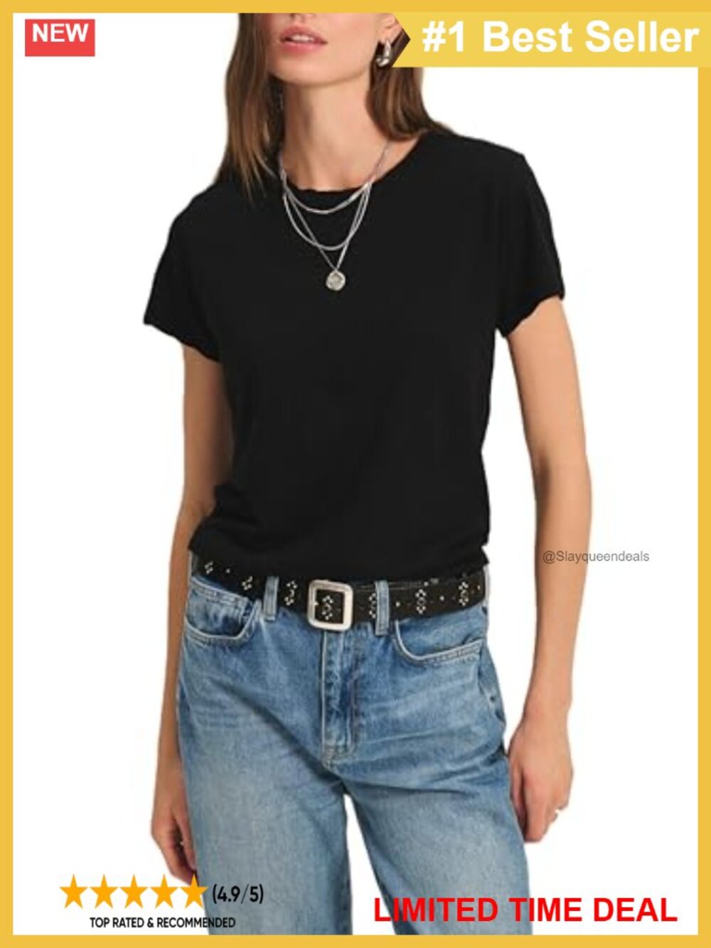 Velvet Marika Crew Neck Short Sleeve Tee Regular Fit Pullover